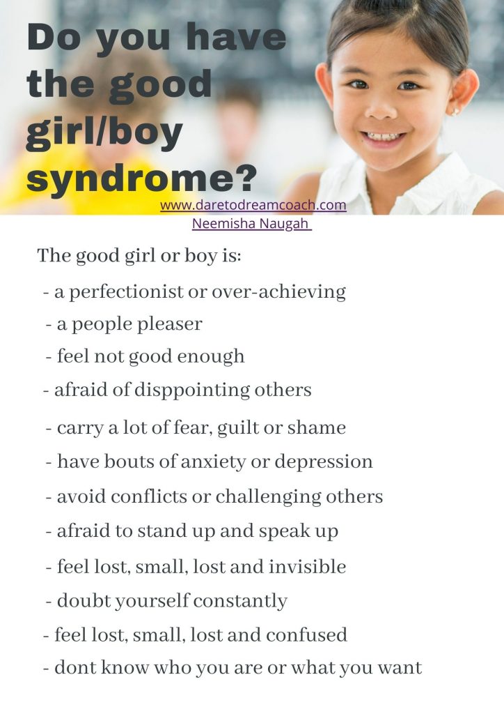 Good girl syndrome